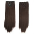 thumbnail image 1 of Kiplyki Fashion Hair Long Clip In Hair Extensions Full Head Straight Wig, 1 of 4