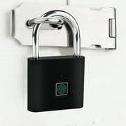 Kiplyki Wholesale Fingerprint Padlock, Smart Keyless Lock,Locker Lock, Biometric Metal Keyless Thumbprint Lock, Waterproof, USB Rechargeable,For Locker, Backpack, Suitcase