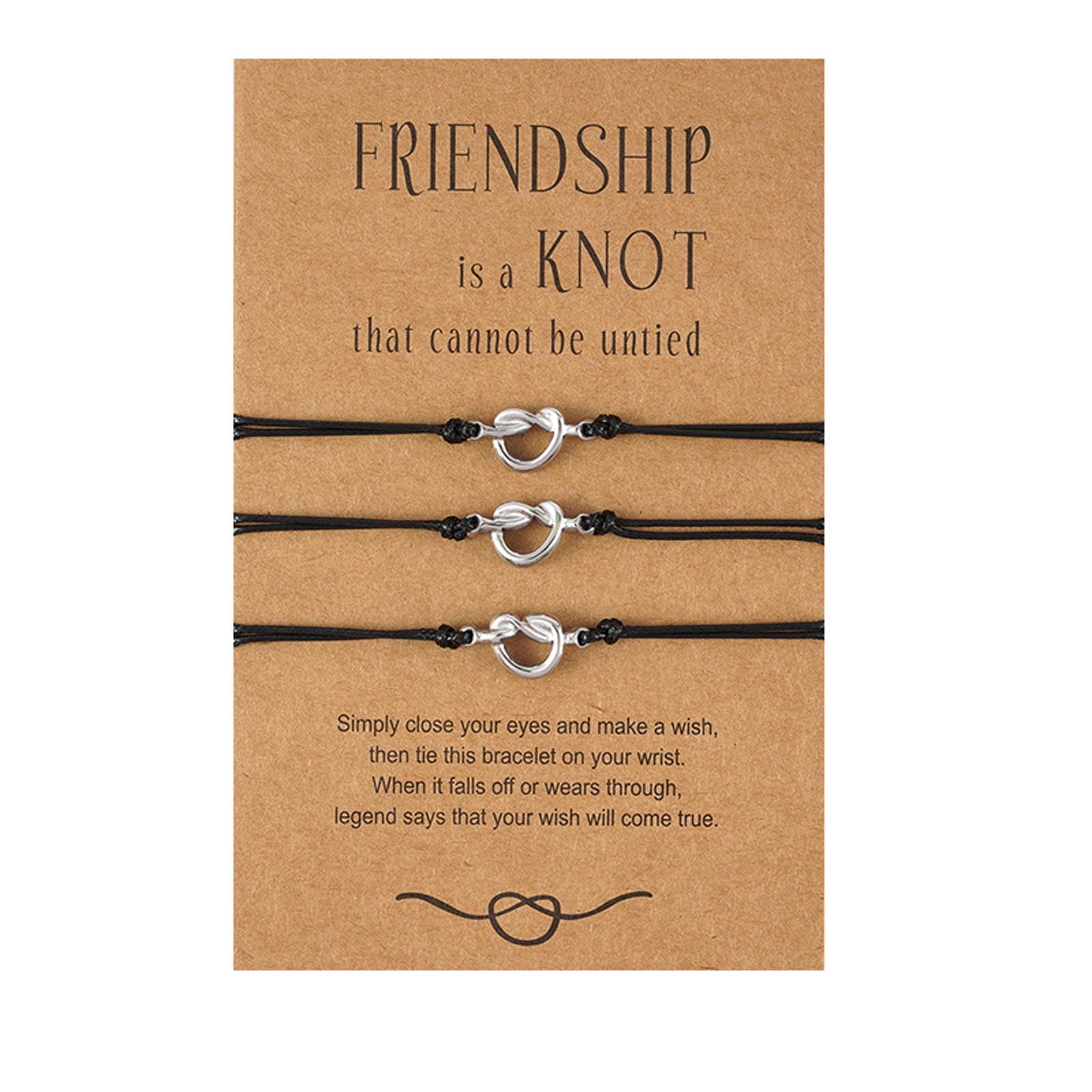 Kiplyki Wholesale Friendship Couples Bracelet Cord Relationship Gift For  Him Her Girlfriend Boyfriend Sisters - Walmart.com