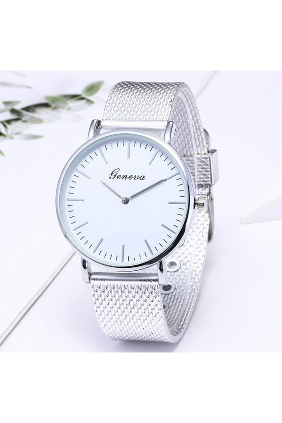 Men Luxury Stainless Steel Quartz Military Sport Plastic Band Dial Wrist Watch