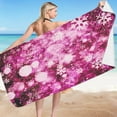 thumbnail image 1 of Kiplyki Microfiber Beach Towel Super Lightweight Colorful Bath Towel Sandproof Beach Blanket Multi-Purpose Towel For Travel Swimming Pool 30x60 Inch, 1 of 3