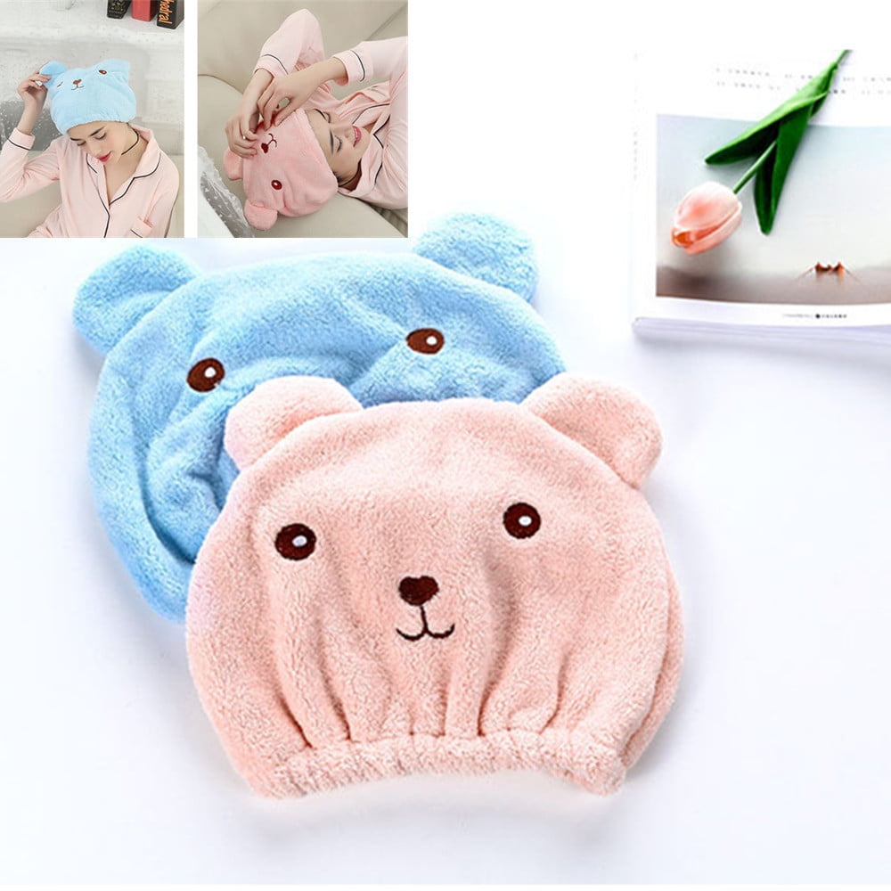 Kiplyki Wholesale Microfiber Hair Turban Quickly Dry Hair Hat Wrapped Towel Bathing Cap Walmart Business Supplies