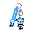 thumbnail image 1 of Pandas Figure Pvc For Key Wrist Lanyard Key Ring Holder Office Badge Holder Wristband For Mobile Phone Strap, 1 of 1