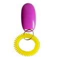 thumbnail image 1 of Kiplyki Portable Dog Button Clicker Sound Trainer Pet Training Tool Wrist Band Accessory, 1 of 1
