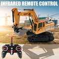 thumbnail image 1 of Kiplyki RC Trucks Mini RC Excavator 1:24 Alloy Plastic Engineering Car Christmas Electri, 1 of 9