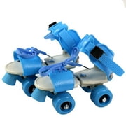 Kiplyki Roller Skates Shoes 4 Wheel Skating Shoes Adjustable Size for Kids Boys Girls