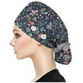 thumbnail image 1 of Kiplyki Wholesale Scrub Cap With Buttons Bouffant Hat With Sweatband for Womens and Mens, 1 of 4