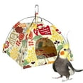 thumbnail image 1 of Kiplyki Small Pet Tent Bird Nest Hamster Chinchillas Hanging Hammock Parrot Tent, 1 of 6