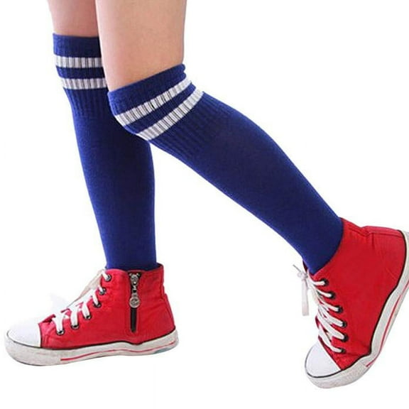 Kiplyki Sport FootSoccer Long Socks Over Knee High Sock BaseHockey BU