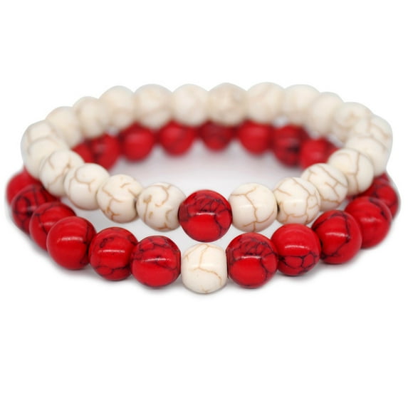 Kiplyki Strand Bracelets for Lovers Couples Friendship Matching Gift