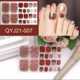 thumbnail image 1 of Kiplyki Wholesale Toe Nail Stickers Toe Nail Stickers Bronzing Imitation Diamond Nail Stickers, 1 of 2