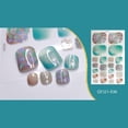 thumbnail image 1 of Kiplyki Wholesale Toe Nail Stickers Toe Nail Stickers Bronzing Imitation Diamond Nail Stickers, 1 of 2