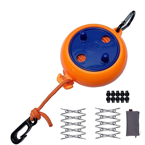 Kiplyki Clearance Wholesale Travel Business Travel Portable Retractable Clothesline Outdoor Indoor Line