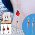 thumbnail image 1 of Kiplyki Vintage Earrings Temperament Advanced Pearl Earrings Peacock Earrings, 1 of 8