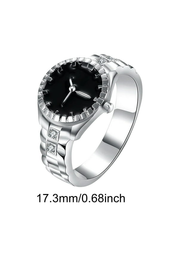 Kiplyki Vintage Ring Watch Fashion Women Mens Ring Watch Gift