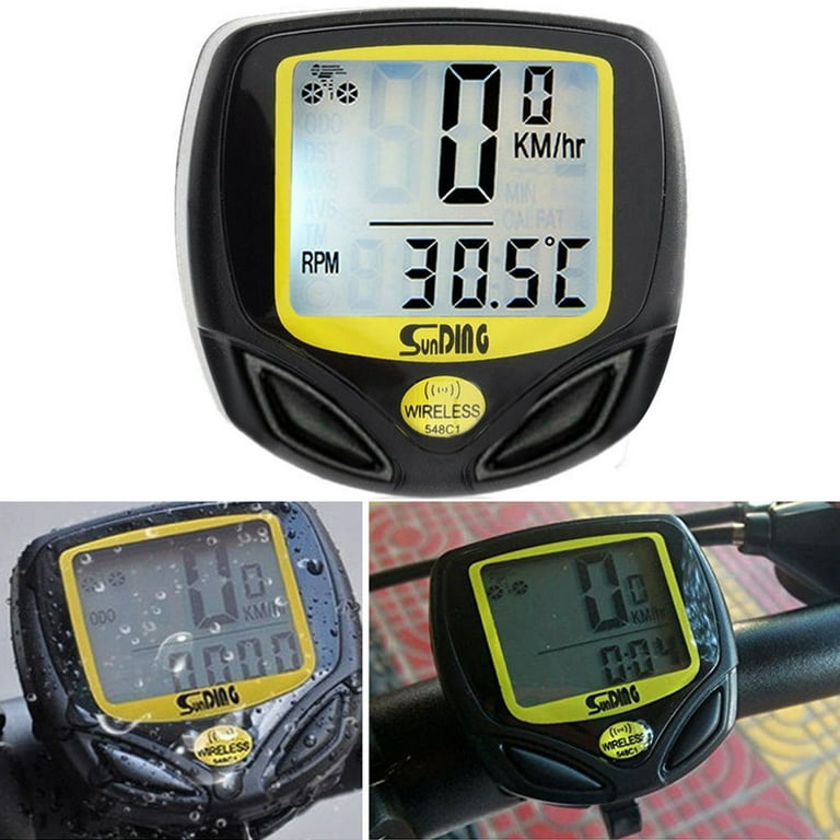 Kiplyki Wholesale Waterproof Bicycle Speedometer Wireless Cycle Bike Meter Computer Odometer Walmart