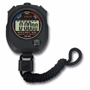Kiplyki Waterproof Digital LCD Stopwatch Chronograph Timer Counter Sports Alarm
