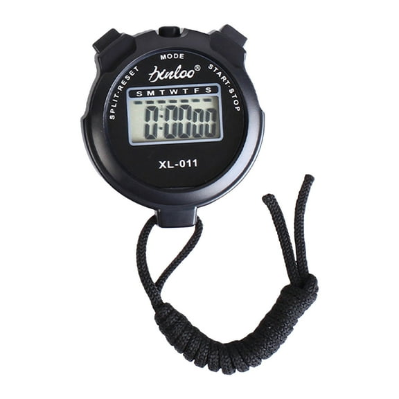 Kiplyki Waterproof Digital LCD Stopwatch Chronograph Timer Counter Sports Alarm
