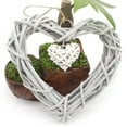 thumbnail image 1 of Kiplyki Wicker Rattan Hanging Heart Wreath Wedding Supplies Home Decoration Party, 1 of 4