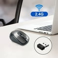 thumbnail image 1 of Kiplyki Wholesale Wireless Blue-tooth Mouse Office Gaming Mouse 3 Button USB LED Ergonomic Button 1600 DPI For Laptop PC, 1 of 4