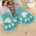 thumbnail image 1 of Kiplyki Women Winter Wrist Arm Warmer Knitted Keyboard Long Fingerless Gloves Mitten, 1 of 2