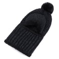 thumbnail image 1 of Kiplyki Wholesale Women's Cold-proof Neck Protection One-piece Hat Warm Knitted Hat, 1 of 7