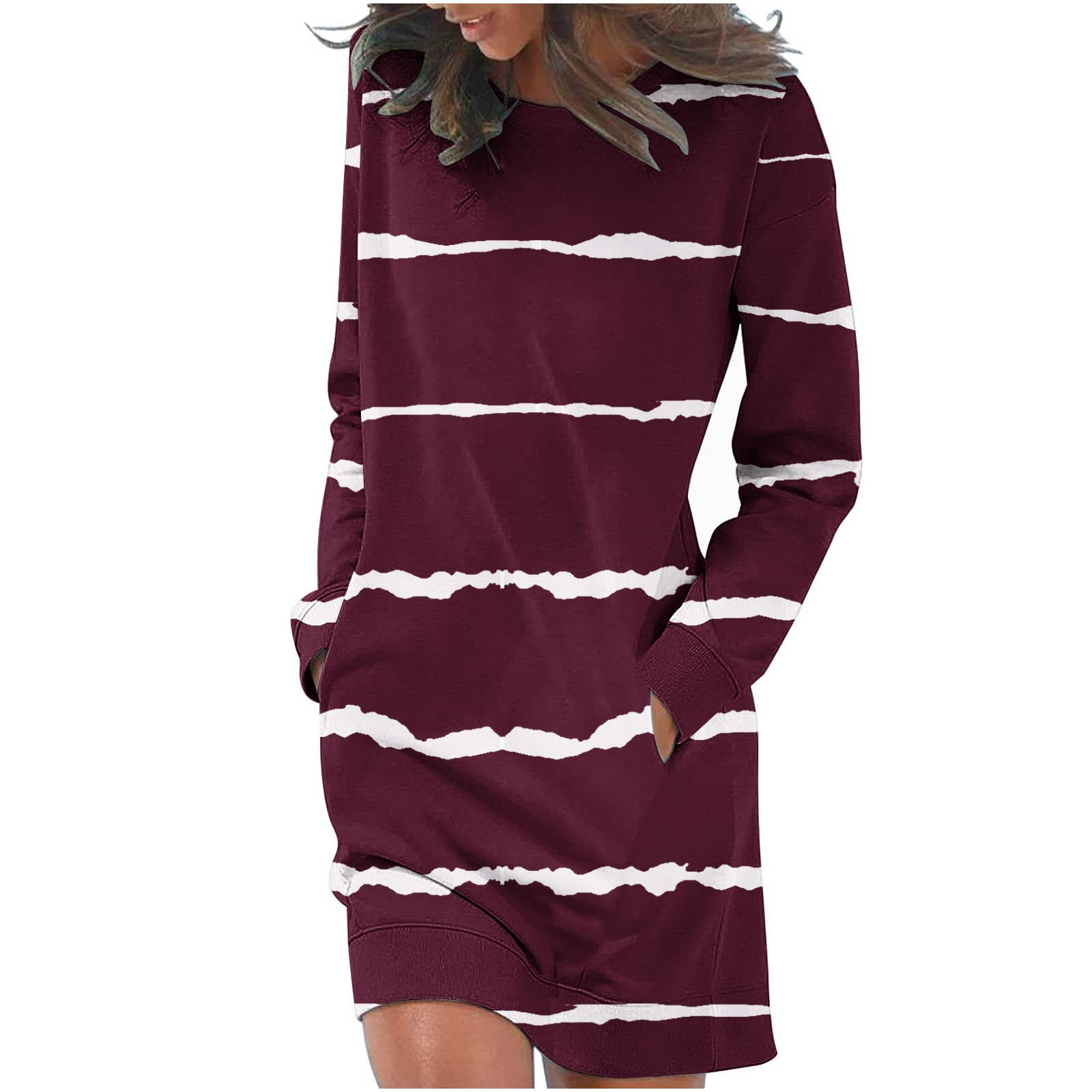 knee length dresses for ladies Scarlett's Red Picnic Dress – UrbanVinta main image 1
