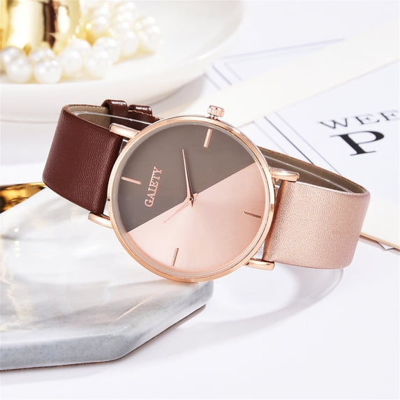 Kiplyki Women skin Belt type Watch Luxury Rose Gold Watches Ladies Casual watch