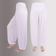Kiplyki Womens Elastic Loose Casual Soft Yoga Sports Dance Harem Pants
