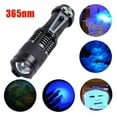 thumbnail image 1 of Kiplyki Zoomable Led UV Flashlight Torch Light 365nm Ultra Violet Blacklight AA Battery, 1 of 9