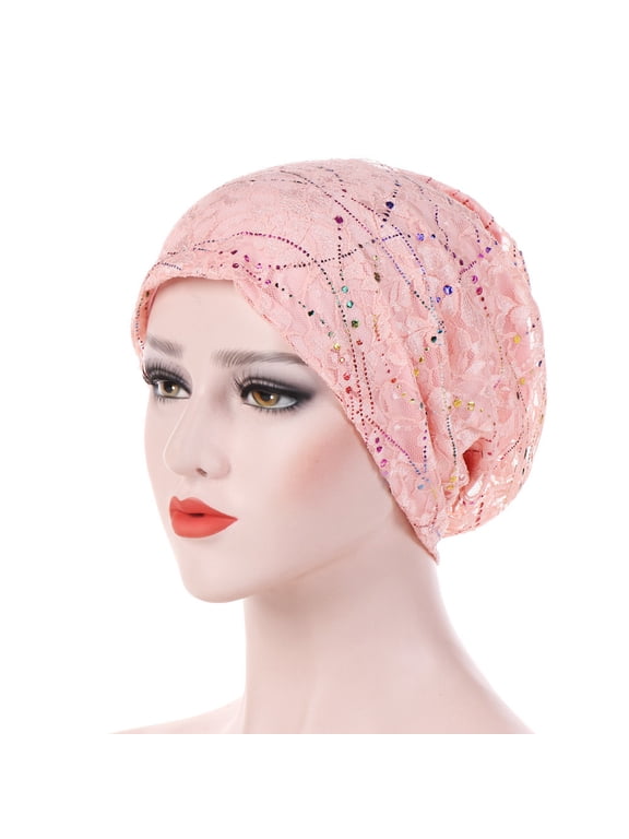Women Chemotherapy Cap Muslim Hat Colorful Head Wrap Cap