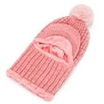 thumbnail image 1 of Kiplyki Women's Cold-proof Neck Protection One-piece Hat Warm Knitted Hat, 1 of 6