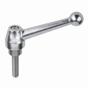Adjustable Handle, Ball Style, All Stainless Steel, Size 1, 3/8-16X40, Electropolished