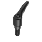 Kipp Adjustable Handle,1/4-20,Zinc K0122.0A21X20