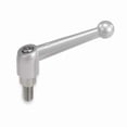 thumbnail image 1 of Adjustable Handle, Size: 2 5/16-18X30 Zinc, Black Satin, Comp: Steel K0116.2A31X30, 1 of 1