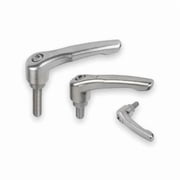 Adjustable Handle, Size 2 M08X40, Entirely Stainless Steel, Electropolished K0124.208X40