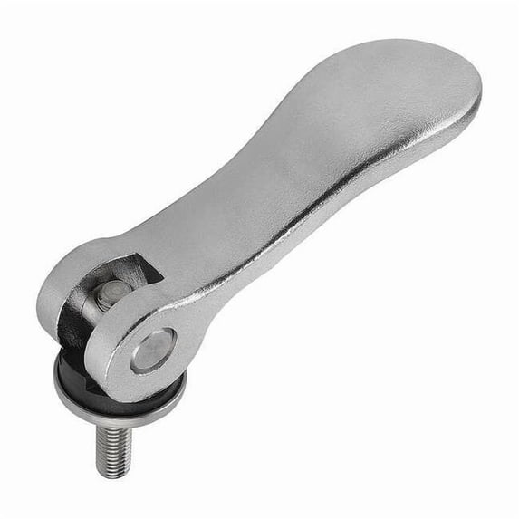 Kipp Cam Handle,1/4"-20,Stainless Steel K0645.15120A2X30