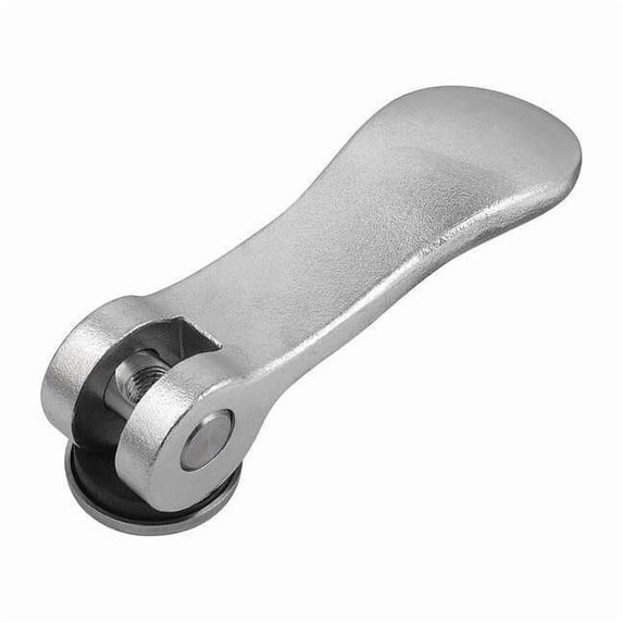 Cam Lever Size: 9 D=8-32, A=36,2, B=14,4, Aluminum Black Powder-Coated, Comp: Steel