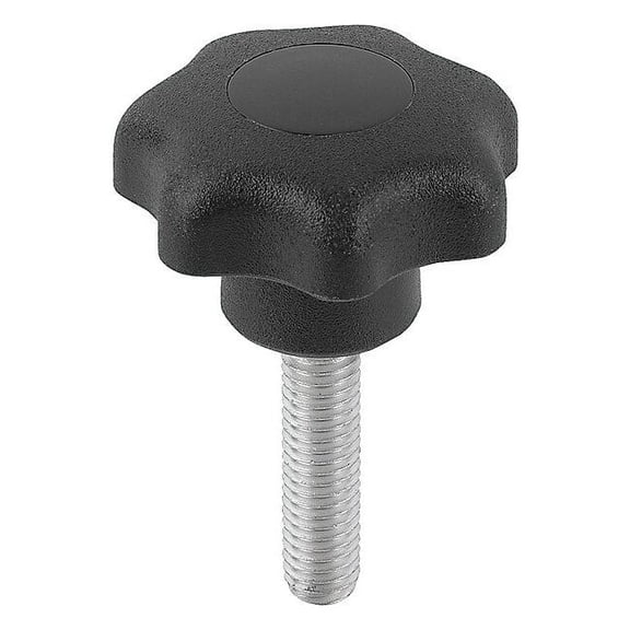 Kipp Hand Knob,,3/8"-16 K0155.4A41X40