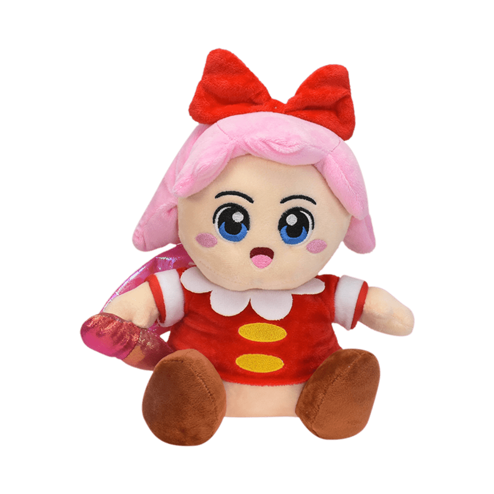 Kiptoy Kirby Plush Ribbon Toy 8.7" Soft Stuffed Animal Doll Plush Toys
