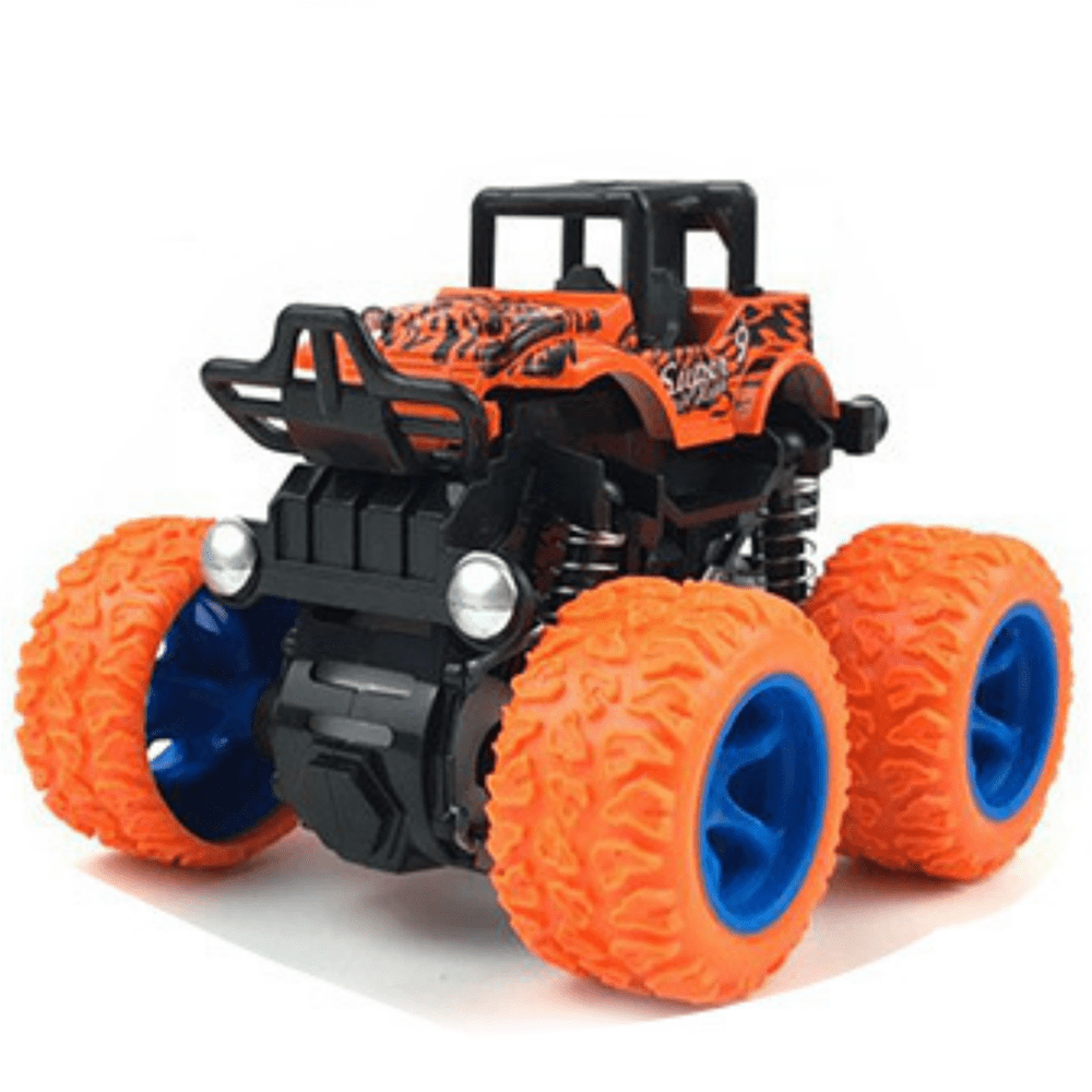 Kiptoy Monster Trucks Toy Car for Kids, Pull Back Vehicles Cars 360