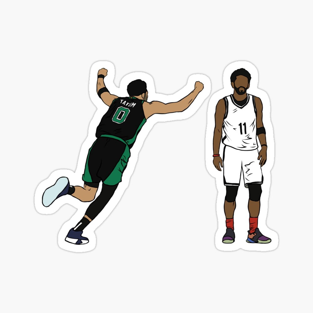 Tatum Sticker Kira .6920 Sticker - Jayson Tatum Game Winner Celebration - Hot ...