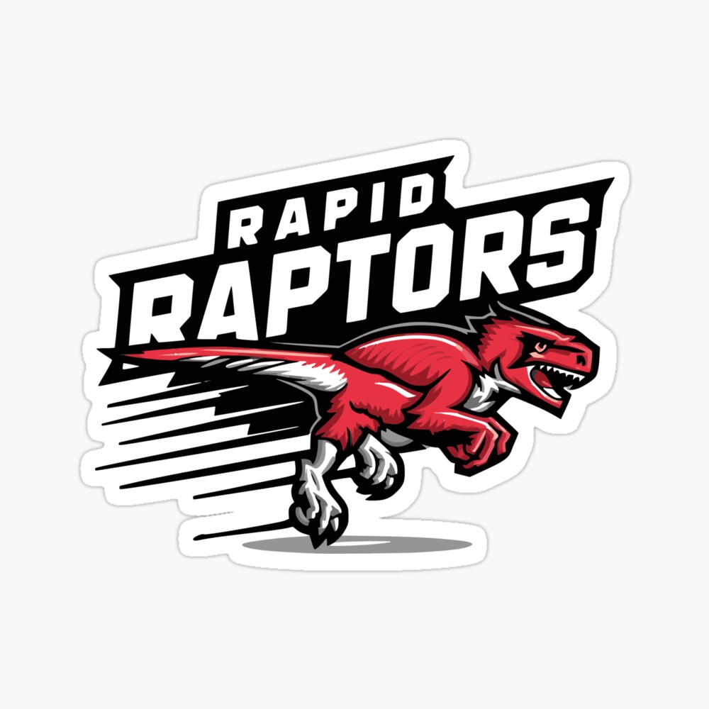Kira .8401 Sticker - Rapid Raptors, A Freely Invented Sports Team - Hot ...