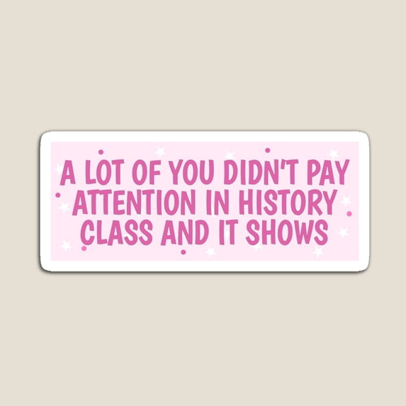 Kira - A Lot Of You Didn'T Pay Attention In History Class Sticker ...