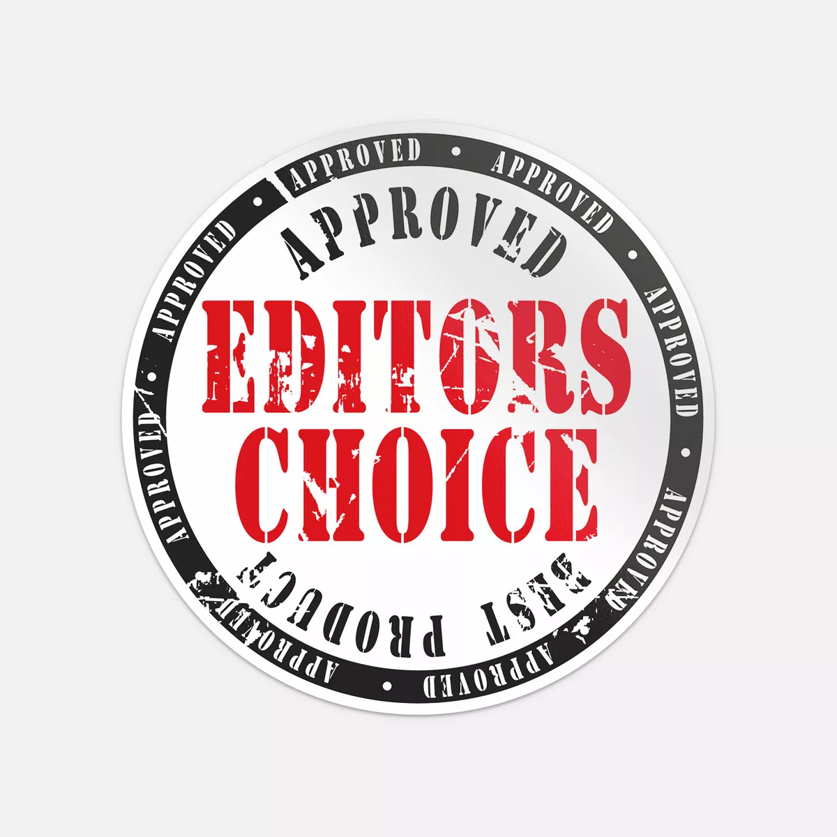 Kira Approved Editor Choice Grunge Rubber Vinyl Sticker Decal ...