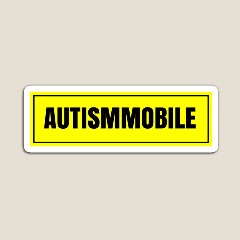 Kira - Autismmobile Autism Awareness Yellow Sticker - 2142 Hot Trending ...