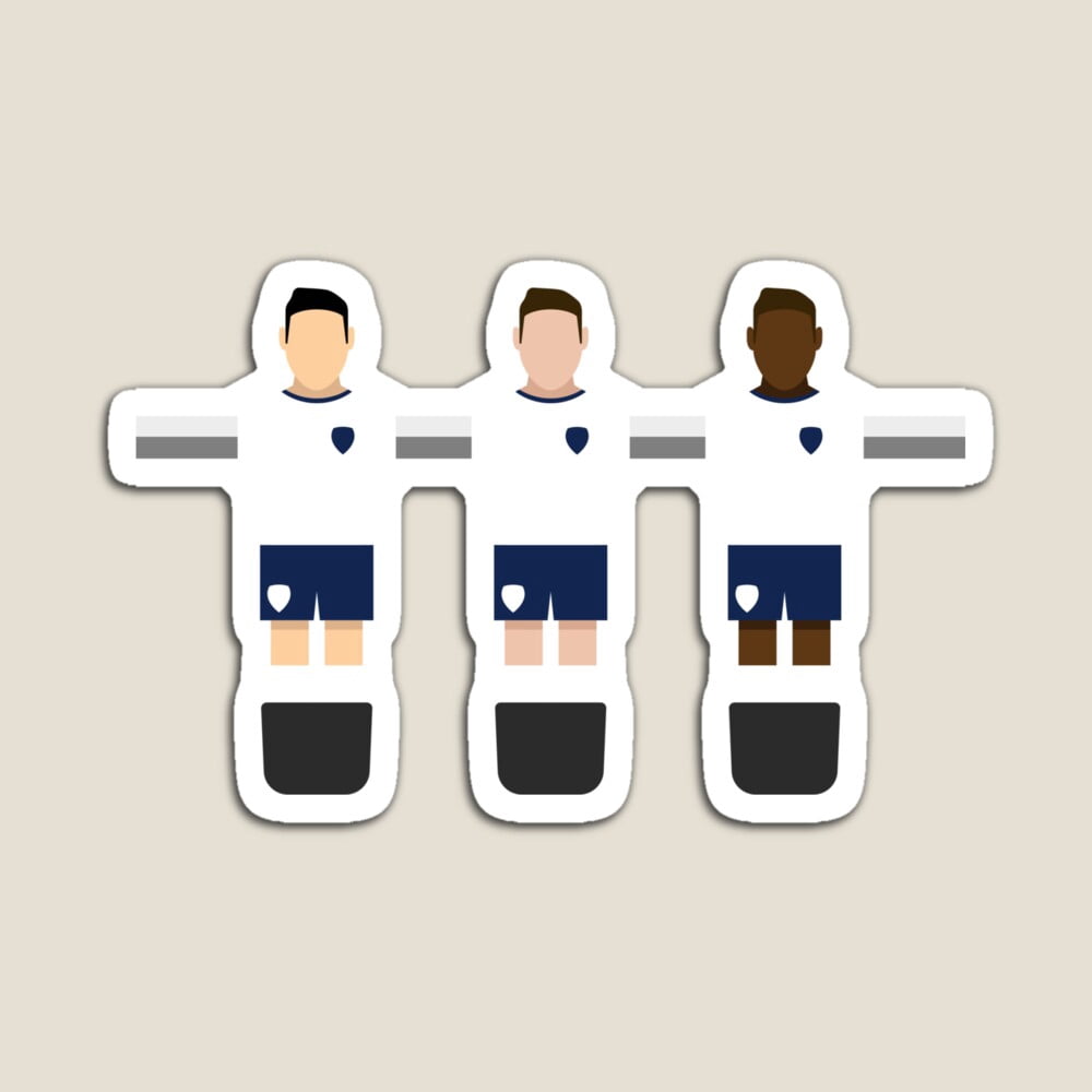 Kira - Football Team Table Football Players Sticker Hot Trending Vinyl ...