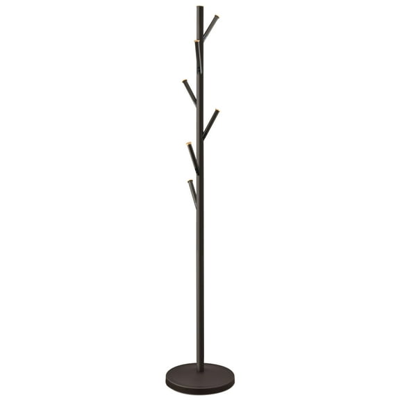 Kira Home Revel Addison 68" Free Standing Metal Coat Rack - Oil-Rubbed Bronze