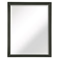 thumbnail image 1 of Kira Home Revel Metropolis 30"x 24" Large Modern Rectangle Metal Frame Beveled Mirror + Industrial Bronze Finish, 1 of 7