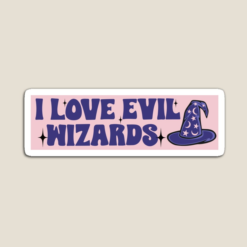 Kira - I Love Evil Wizards Magic Magical Sticker - 2504 Hot Trending ...